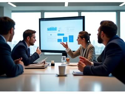 NorthWood Talent team collaborating during an agile project meeting.